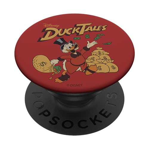 Disney DuckTales Scrooge Throwing Dollars PopSockets mit austauschbarem PopGrip von Disney