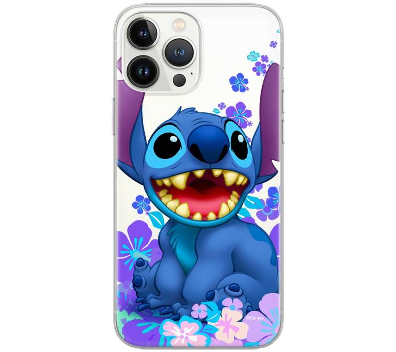 Disney Handyhülle Handyhülle Stitch 001 Disney Partial Print Transparent von Disney