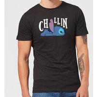 Disney Lilo And Stitch Chillin Herren T-Shirt - Schwarz - 4XL von Disney