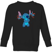 Disney Lilo And Stitch Little Devils Kinder Sweatshirt - Schwarz - 7-8 Jahre von Disney