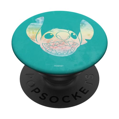 Disney Lilo and Stitch Tie Dye Face PopSockets mit austauschbarem PopGrip Disney Lilo and Stitch Tie Dye Face PopSockets mit austauschbarem PopGrip von Disney