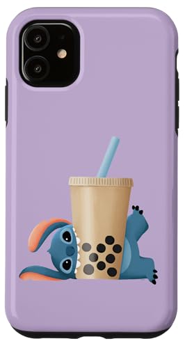 Disney Lilo & Stitch AANHPI AAPI Stitch's Boba Bubble Tea Hülle für iPhone 11 Disney Lilo & Stitch AANHPI AAPI Stitch's Boba Bubble Tea Hülle für iPhone 11 von Disney