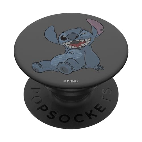 Disney Lilo & Stitch Halftone Stitch PopSockets mit austauschbarem PopGrip von Disney