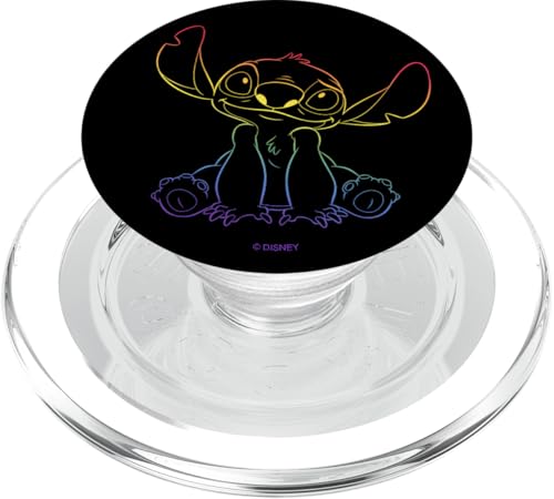Disney Lilo & Stitch Rainbow Gradient Stitch PopSockets PopGrip für MagSafe Disney Lilo & Stitch Rainbow Gradient Stitch PopSockets PopGrip für MagSafe von Disney