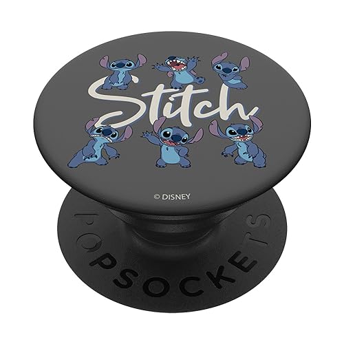 Disney Lilo & Stitch Stitch Poses PopSockets mit austauschbarem PopGrip Disney Lilo & Stitch Stitch Poses PopSockets mit austauschbarem PopGrip von Disney