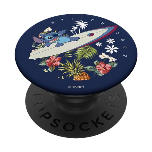 Disney Lilo & Stitch Surfer Dude PopSockets mit austauschbarem PopGrip von Disney