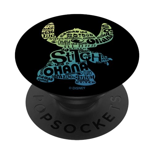 Disney Lilo & Stitch Text Fill PopSockets mit austauschbarem PopGrip Disney Lilo & Stitch Text Fill PopSockets mit austauschbarem PopGrip von Disney