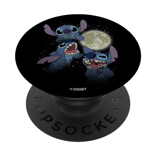 Disney Lilo & Stitch Three Stitch Moon PopSockets mit austauschbarem PopGrip Disney Lilo & Stitch Three Stitch Moon PopSockets mit austauschbarem PopGrip von Disney
