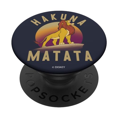 Disney Lion King Simba Hakuna Matata PopSockets mit austauschbarem PopGrip von Disney