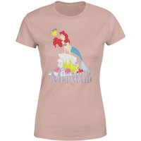 Disney Little Mermaid Sea Friend Women's T-Shirt - Dusty Pink - XL von Disney