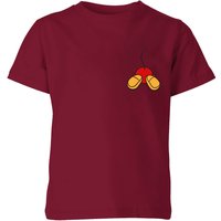 Disney Mickey Mouse Backside Kids' T-Shirt - Burgundy - 11-12 Jahre von Disney