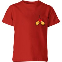 Disney Mickey Mouse Backside Kids' T-Shirt - Red - 5-6 Jahre von Disney