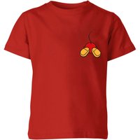 Disney Mickey Mouse Backside Kids' T-Shirt - Red - 9-10 Jahre von Disney