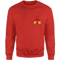 Disney Mickey Mouse Backside Sweatshirt - Red - S von Disney