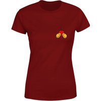 Disney Mickey Mouse Backside Women's T-Shirt - Burgundy - XL von Disney