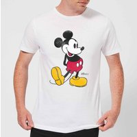 Disney Mickey Mouse Classic Kick T-Shirt - Weiß - 5XL von Disney