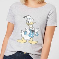 Disney Mickey Mouse Donald Duck Posing Frauen T-Shirt - Grau - M von Disney