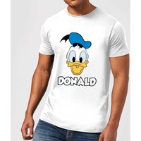 Disney Mickey Mouse Donald Face T-Shirt - Weiß - 5XL von Disney