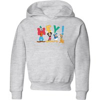 Disney Mickey Mouse Hey! Kinder Hoodie - Grau - 11-12 Jahre von Disney