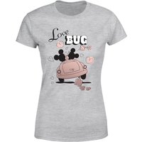 Disney Mickey Mouse Love Bug Frauen T-Shirt - Grau - XL von Disney