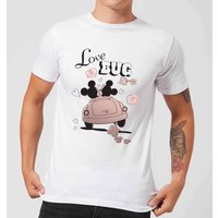 Disney Mickey Mouse Love Bug T-Shirt - Weiß - 5XL von Disney