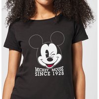 Disney Mickey Mouse Since 1928 Frauen T-Shirt - Schwarz - XXL von Disney