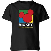 Disney Mickey The True Original Kids' T-Shirt - Black - 7-8 Jahre von Disney