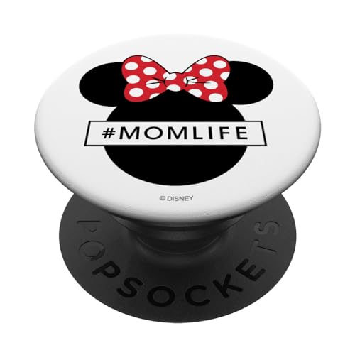 Disney Minnie Mouse Icon Mom Life PopSockets Klebender PopGrip von Disney