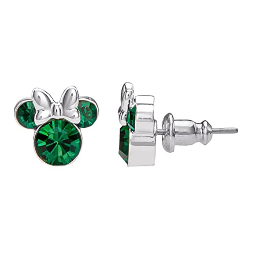 Disney Minnie Silver Plated May Birthstone Stud Earrings EF00469SMAYL.PH von Disney