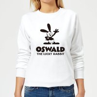 Disney Oswald The Lucky Rabbit Women's Sweatshirt - White - S von Disney