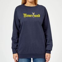 Disney Peter Pan Tinkerbell Neverland Women's Sweatshirt - Navy - M von Disney