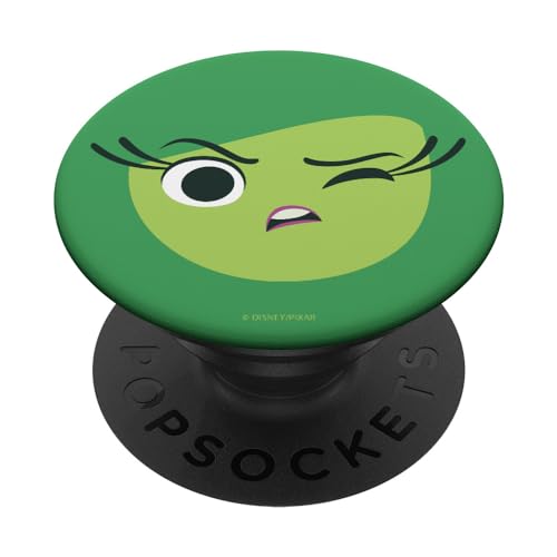 Disney Pixar Inside Out Disgust Big Face PopSockets mit austauschbarem PopGrip von Disney