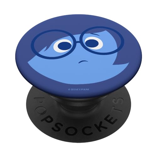 Disney Pixar Inside Out Sadness Big Face PopSockets mit austauschbarem PopGrip Disney Pixar Inside Out Sadness Big Face PopSockets mit austauschbarem PopGrip von Disney