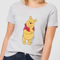 Disney Pu der Bär Classic Damen T-Shirt - Grau - L von Disney