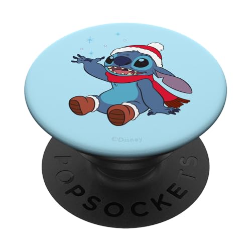 Disney Stitch in Santa Hat Winter Holiday PopSockets mit austauschbarem PopGrip Disney Stitch in Santa Hat Winter Holiday PopSockets mit austauschbarem PopGrip von Disney