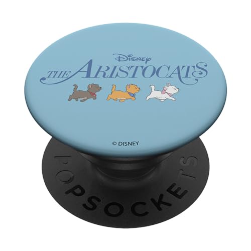 Disney The Aristocats Kittens Logo PopSockets mit austauschbarem PopGrip von Disney