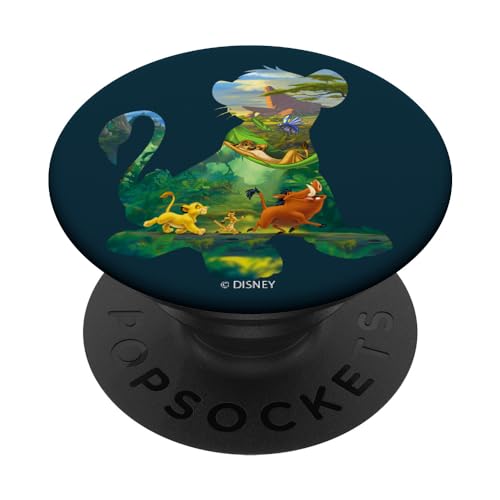 Disney The Lion King Simba Silhouette Timon Pumbaa Zazu PopSockets mit austauschbarem PopGrip Disney The Lion King Simba Silhouette Timon Pumbaa Zazu PopSockets mit austauschbarem PopGrip von Disney