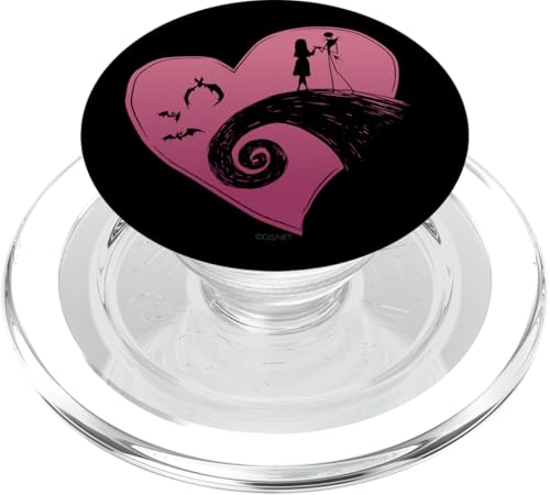 Disney The Nightmare Before Christmas Jack and Sally Heart PopSockets PopGrip für MagSafe Disney The Nightmare Before Christmas Jack and Sally Heart PopSockets PopGrip für MagSafe von Disney