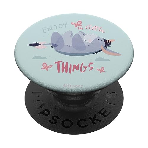 Disney Winnie The Pooh Eeyore Enjoy the Little Things PopSockets mit austauschbarem PopGrip von Disney