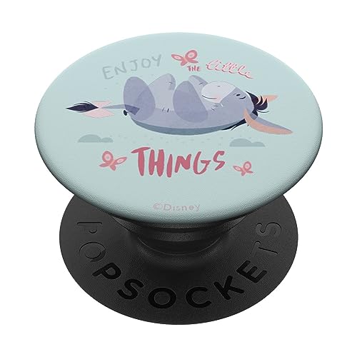 Disney Winnie The Pooh Eeyore Enjoy the Little Things PopSockets Klebender PopGrip von Disney