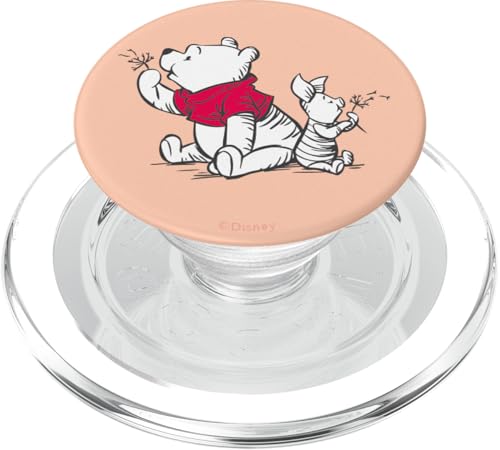 Disney Winnie the Pooh and Piglet Dandelion Pink PopSockets PopGrip für MagSafe Disney Winnie the Pooh and Piglet Dandelion Pink PopSockets PopGrip für MagSafe von Disney