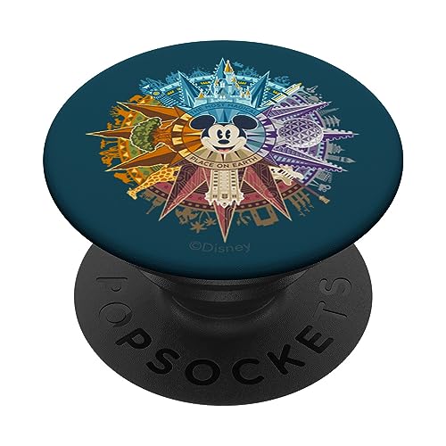 Disney World 50th Anniversary Mickey Mouse PopSockets Klebender PopGrip Disney World 50th Anniversary Mickey Mouse PopSockets Klebender PopGrip von Disney