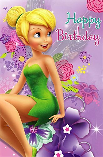 Disney fairies tinkerbell happy birthday card by Disney von Disney
