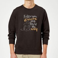 Dumbo Follow Your Dreams Pullover - Schwarz - XXL von Disney