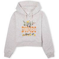 Dumbo The One The Only Women's Cropped Hoodie - Ecru Marl - XXL von Disney