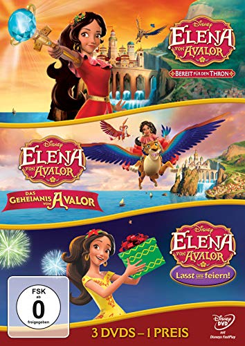 Elena von Avalor - Thron / Geheimnis / feiern [3 DVDs] von Disney