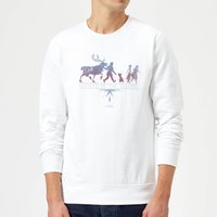 Frozen 2 Believe In The Journey Sweatshirt - White - XXL von Disney