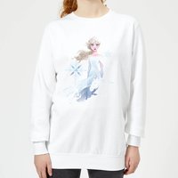 Frozen 2 Nokk Sihouette Women's Sweatshirt - White - S von Disney
