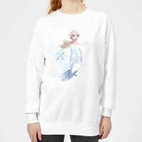 Frozen 2 Nokk Sihouette Women's Sweatshirt - White - XS von Disney