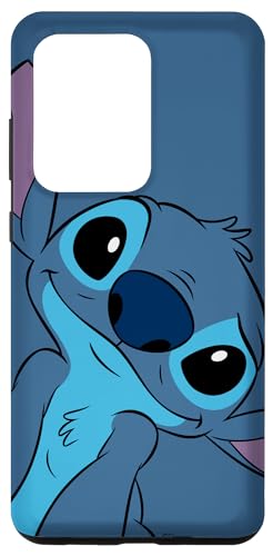 Hülle für Galaxy S20 Ultra Disney Lilo and Stitch Niedliches Stichgesicht, Schiefergrau von Disney